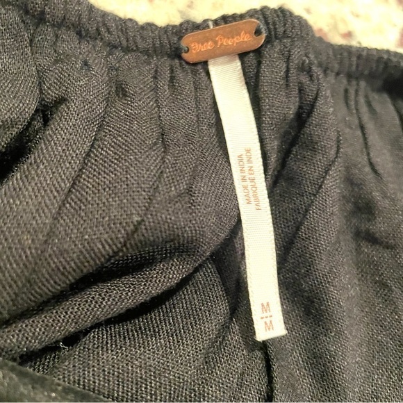 Free People Oxford Floral Embroidered Multicolor Black Dress - Picture 5 of 7